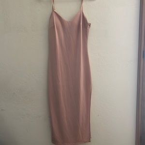 Light pink spaghetti strap live culture dress! Size medium!